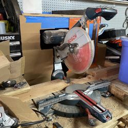 Bosch 12” Sliding Miter Saw 