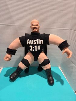 Vintage Stone Cold Steve Austin Back Pack Doll