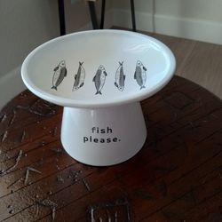 Dexypaws Ceramic Raised Pet Dish