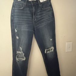 Hollister Mom Jeans Size 5R 