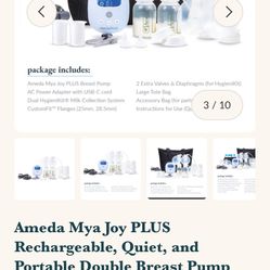 Ameda Dual Electric Breast Pump