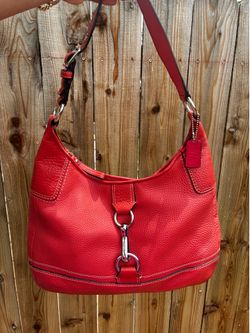 Coach Hampton Coral Bag