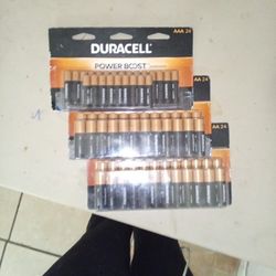 DURACELL AAAx1 & DURACELL AAx2