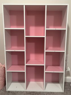 Pink Bookshelf