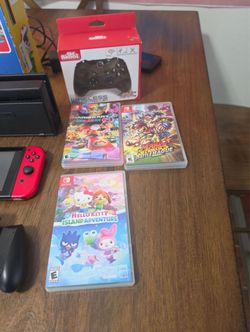 Nintendo Switch Bundle with Games and Controller