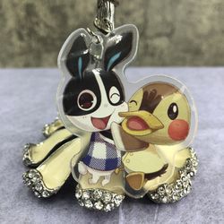 Cute Dotty and Molly Keychain Animal Crossing✨