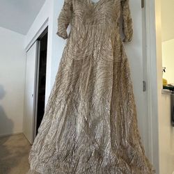 Gold Gown/Prom Dress - CASH Only 