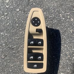 BMW F-type Driver Door Switch box Beige 