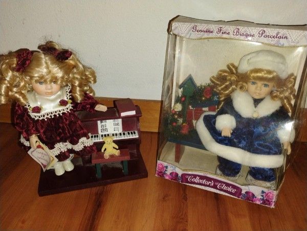 Holiday Porcelain Dolls