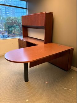 L shape desk