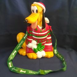 Disney Pluto Christmas Popcorn Bucket