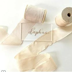 Acrylic Rectangles - For Names/Reserve Sign