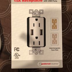 15A Receptacle Enchufe