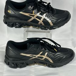 Asics GEL-Quantum 360 Vii 1201A481-002 Men's Black Gold Sportstyle Shoes FL1991