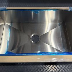 Sterling Kitchen Sink + Kohler Malleco Faucet