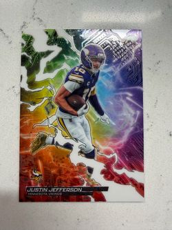 2025 Topps Resurgence Justin Jefferson Circuit Breakers #CB-2 Vikings