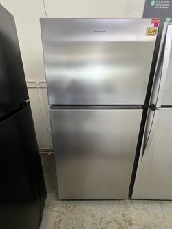 Whirlpool Top-Freezer Refrigerator Stainless Steel