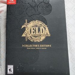 The Legend Of Zelda Tears Of The Kingdom Collectors Edition game for Nintendo Switch