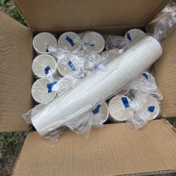 4 Oz Single Wall Coffe Cup White 