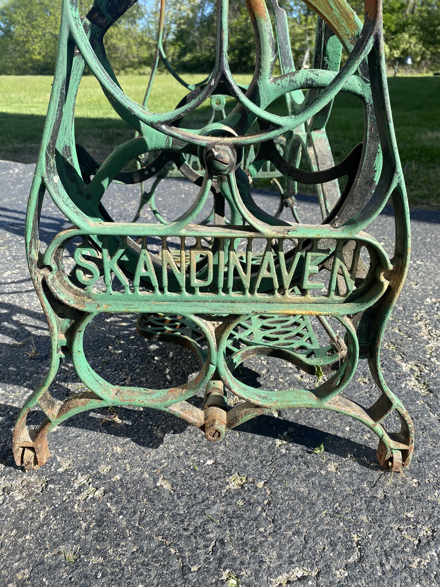 Treadle Base Antique