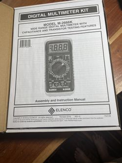 M-2666k- DIGITAL MULTIMETER KIT