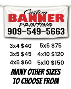Banner printing