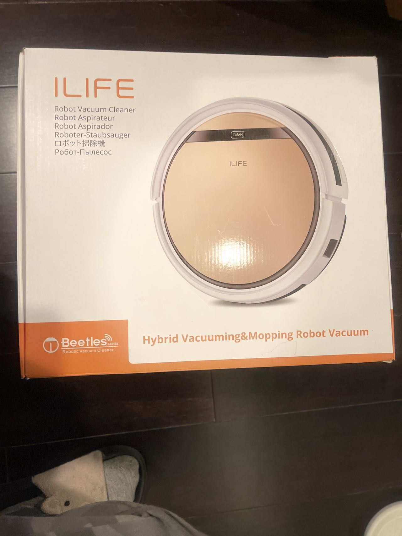 ilife robot  Vacuum Cleaner and Mop Combo 