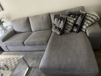 Grey Sofa 3 Seaters
