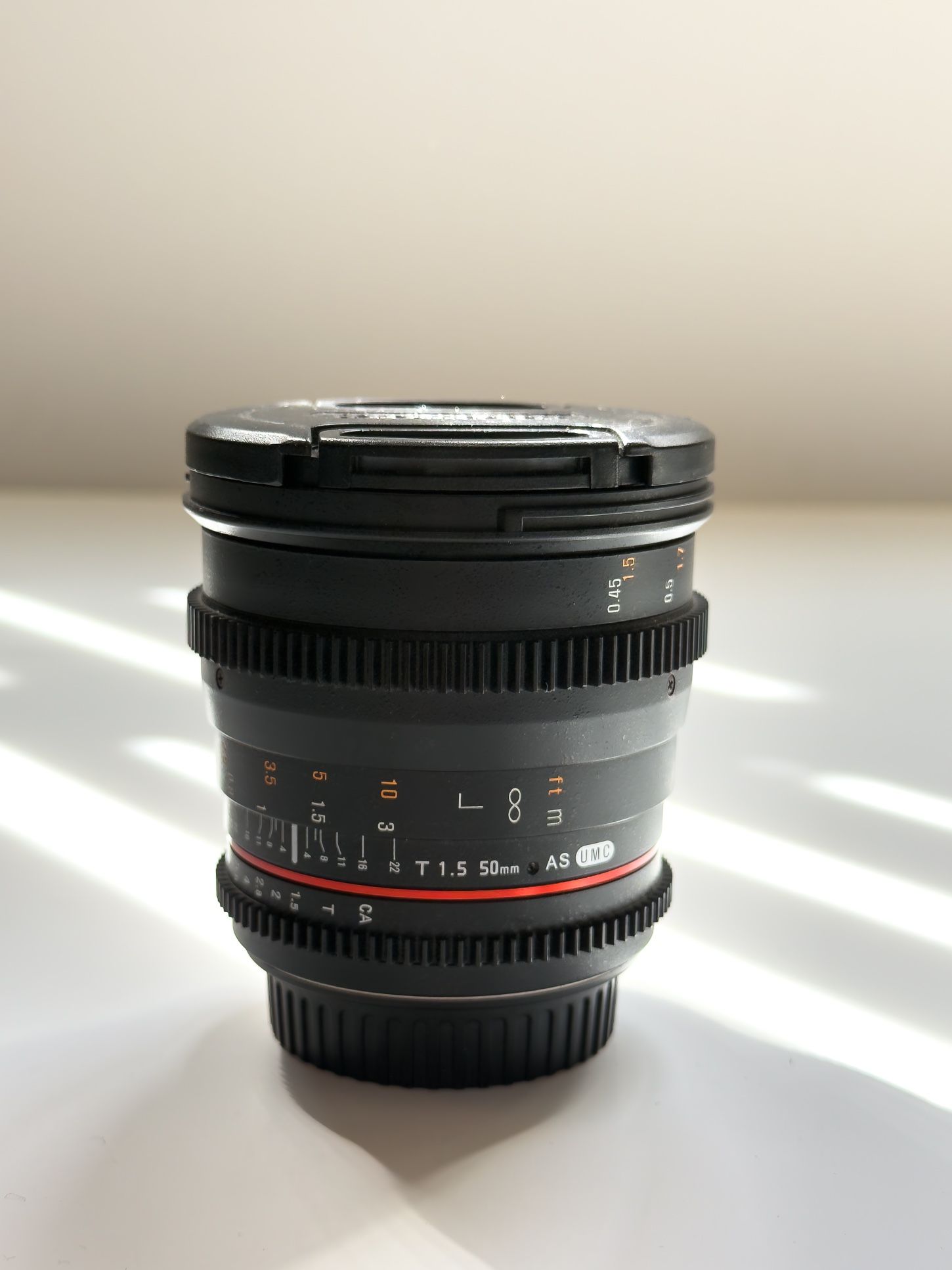Rokinon Cine DS 50mm T1.5 Cine Lens for Canon EF
