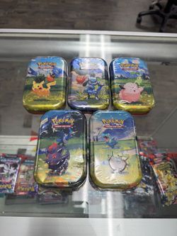 Pokemon Ascending Heroes Tins $50 Each Gamehogs 11am-7pm