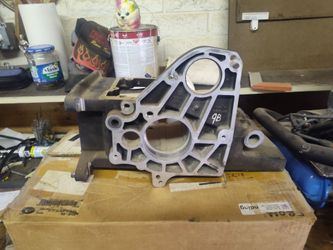 2001 Harley-Davidson  transmission case and gears.