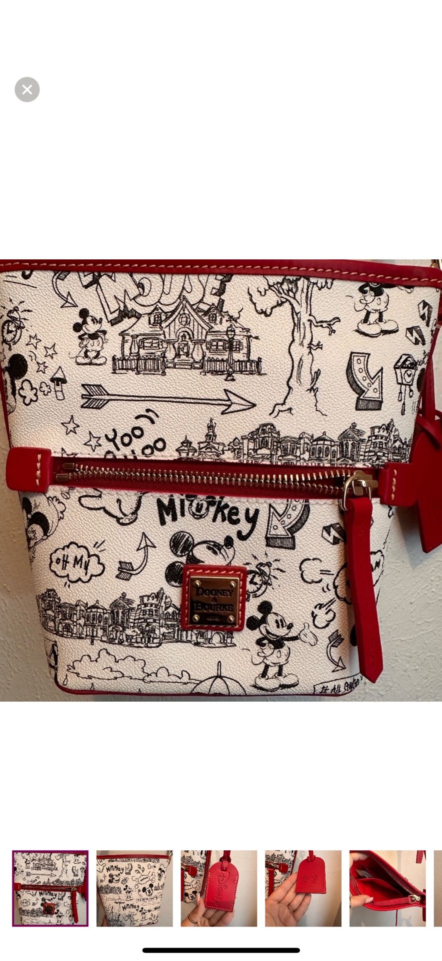 Disney Dooney And Bourke Mickey And Minnie Mouse