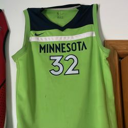 TimberWolves KAT Jersey 