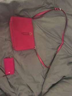 Hot Pink Kate Spade Purse & Wallet