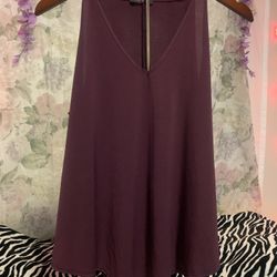 Plum Sleeveless Top