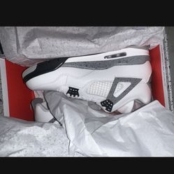 Jordan 4 White Cement New DS Og All 