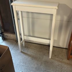Small White Table