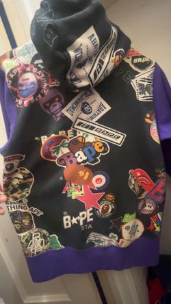 Bape Hoodie Size Medium