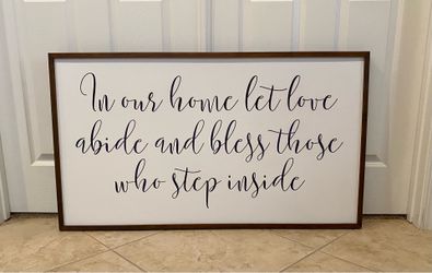 WALL DECOR (24” x 42”)
