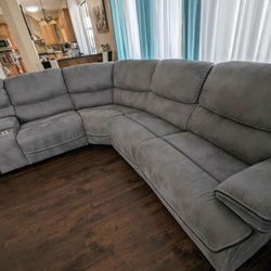 Alejandra Reclining Sectional Dollar 1299 With Easy Finance