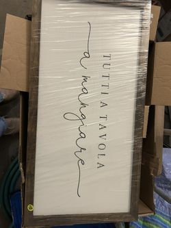 Italian Kitchen Sign