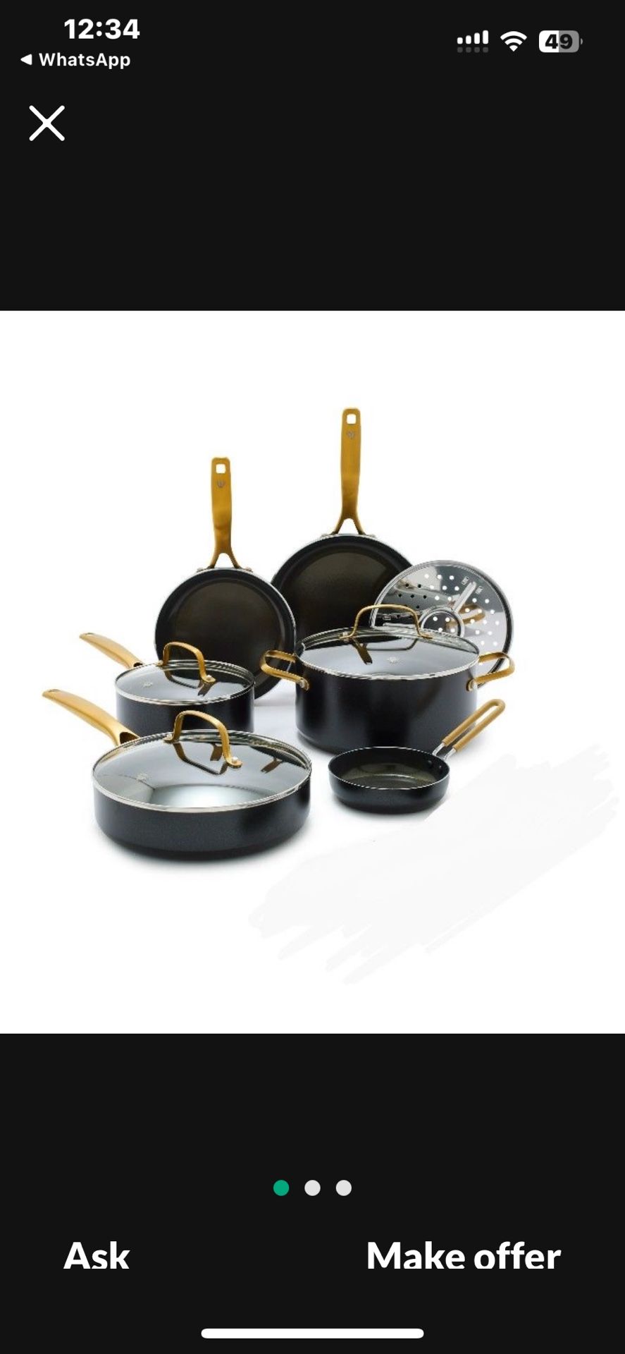 USED Pan & Pot Set