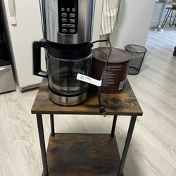 Coffee Maker And Table 