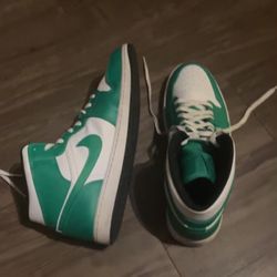  Jordan Air 1 - men 14 lucky green