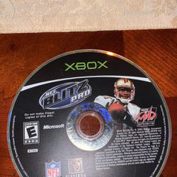 NFL Blitz Pro Microsoft Xbox 2003 Disc Only Tested and Working