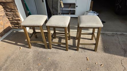 Three (3) Counter Stools