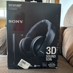 Sony 3D Sound Son Digital Wireless Headphones