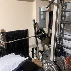 Weight Set And Bench