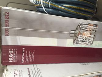 Pendant lamps 8” in height