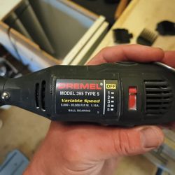 Dremel 395 type 5 speed